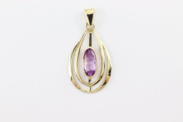 Anhänger mit Amethyst   (  OHNE  KETTE  )