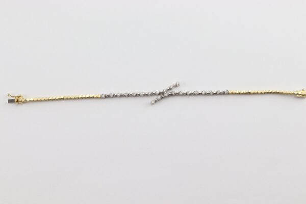 Armband mit 22 Diamanten in 585 Gold – Bild 4