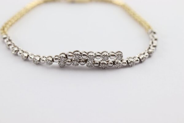 Armband mit 22 Diamanten in 585 Gold – Bild 6