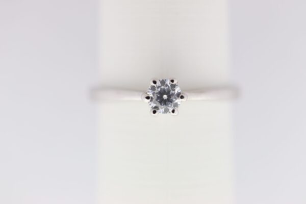 Ring 925 Sterlingsilber  rhodiniert mit Zirkonia – Bild 2