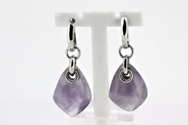 Ohrhänger Amethyst mit Sterlingsilber