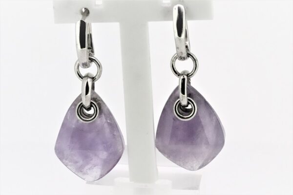 Ohrhänger Amethyst mit Sterlingsilber – Bild 4