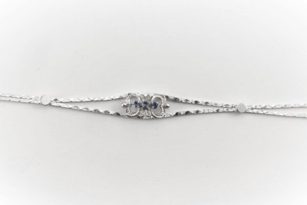 Armband in Silber rhodiniert – Bild 2