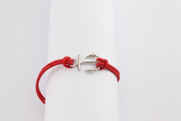 Armband mit einem Anker in Sterlingsilber – Bild 2