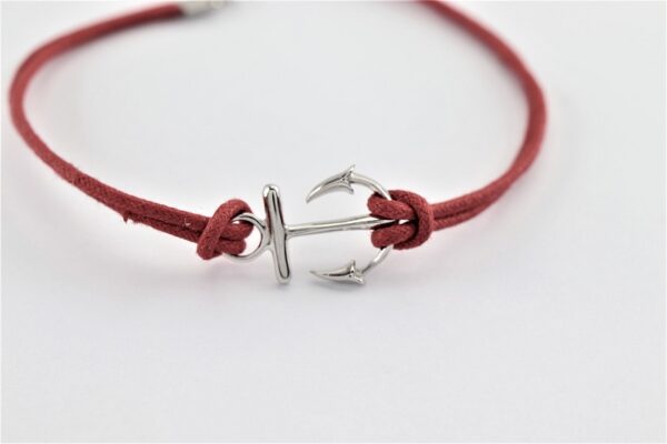 Armband mit einem Anker in Sterlingsilber – Bild 3