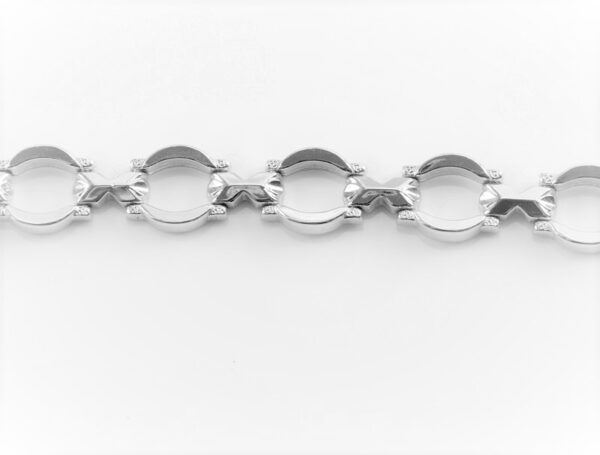 sehr schönes Armband  in Sterlingsilber – Bild 2