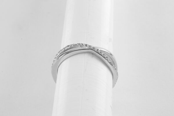 Sehr schöne Ring in Sterlingsilber mit Zirkonia – Bild 5