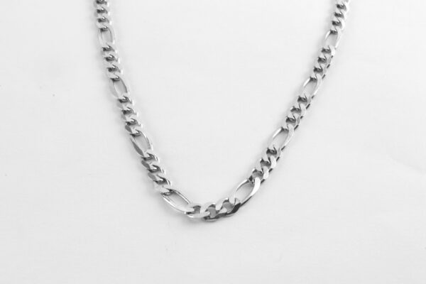 schöne Kette in Sterlingsilber rhodiniert – Bild 3