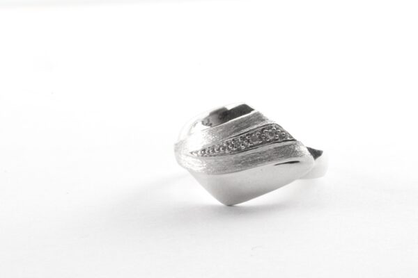 Ring in Sterlingsilber mit Zirkonia