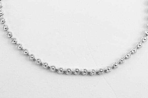 Kette  Sterlingsilber  rhodiniert – Bild 5