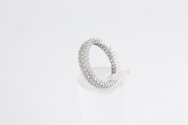 feiner Ring in Sterlingsilber mit Zirkonia – Bild 5