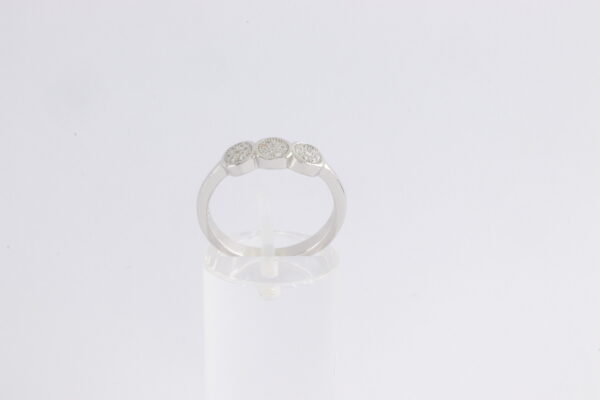 feiner Ring in Sterlingsilber mit Zirkonia – Bild 7