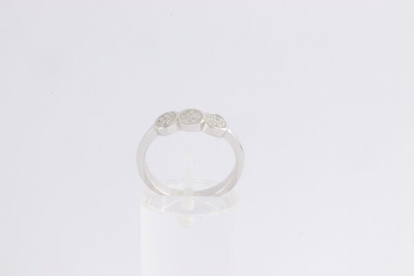 feiner Ring in Sterlingsilber mit Zirkonia – Bild 8