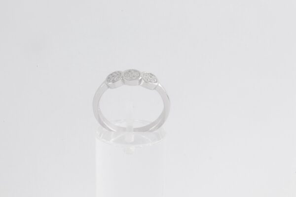 feiner Ring in Sterlingsilber mit Zirkonia – Bild 9